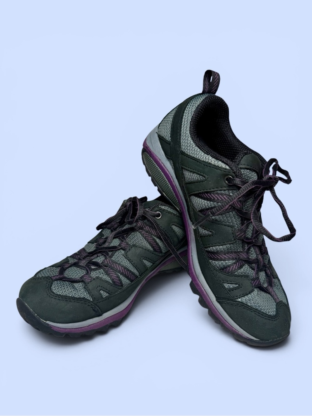 Merrell Siren Sport 3 Women’s 6.5 Black/Blackberry Vibram Trail Sneaker Gore-Tex